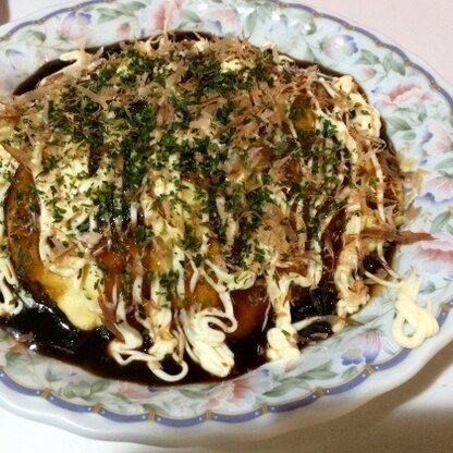 特大サイズでw
レシピありがとうございます！
美味しく出来ました☆